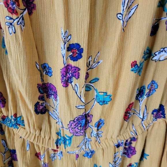 Old Navy Yellow Floral Romper Size Small - Picture 8 of 14